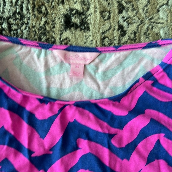 Lilly Pulitzer size xs birds long sleeved maxi dress - Picture 4 of 5